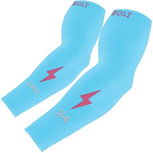 Personalized BRUCE BOLT Graduated Compression Premium Arm Sleeve - MAX CLARK